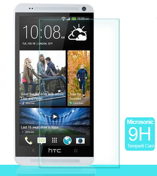 Microsonic Temperli Cam Ekran koruyucu HTC One MAX