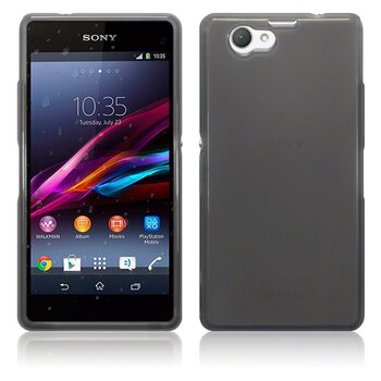 Microsonic Sony Xperia Z1 Compact Kılıf Transparent Soft Siyah Microsonic Sony Xperia Z1 Compact Kılıf Transparent Soft Siyah