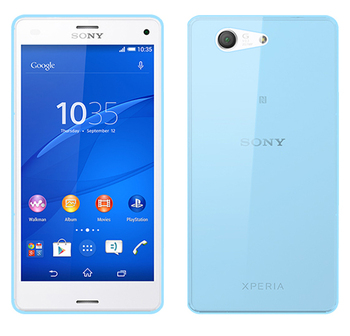 Microsonic Sony Xperia Z3 Compact ( Z3 Mini) Kılıf Transparent Soft Mavi Microsonic Sony Xperia Z3 Compact ( Z3 Mini) Kılıf Transparent Soft Mavi