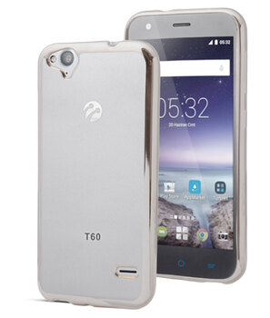 Microsonic Turkcell T60 Kılıf Skyfall Transparent Clear Gümüş Microsonic Turkcell T60 Kılıf Skyfall Transparent Clear Gümüş