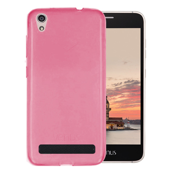 Microsonic Vestel Venus V3 5020 Kılıf Transparent Soft Pembe