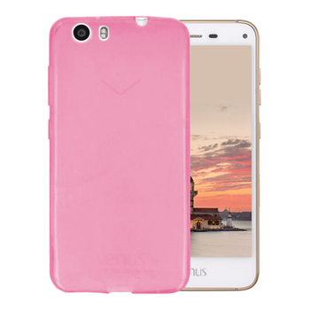 Microsonic Vestel Venus V3 5070 Kılıf Transparent Soft Pembe