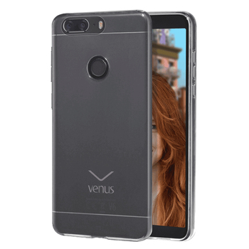 Microsonic Vestel Venüs V6 Kılıf Transparent Soft Beyaz Microsonic Vestel Venüs V6 Kılıf Transparent Soft Beyaz