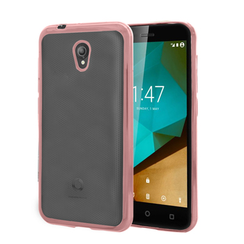Microsonic Vodafone Smart Style 7 Kılıf Skyfall Transparent Clear Rose Gold Microsonic Vodafone Smart Style 7 Kılıf Skyfall Transparent Clear Rose Gold