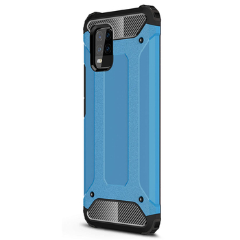 Microsonic Xiaomi Mi 10 Lite Zoom Kılıf Rugged Armor Mavi