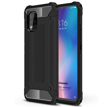 Microsonic Xiaomi Mi 10 Lite Zoom Kılıf Rugged Armor Siyah Microsonic Xiaomi Mi 10 Lite Zoom Kılıf Rugged Armor Siyah