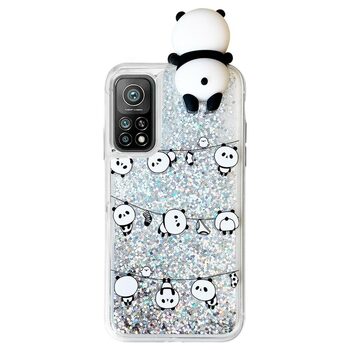 Microsonic Xiaomi Mi 10T Kılıf Cute Cartoon Panda