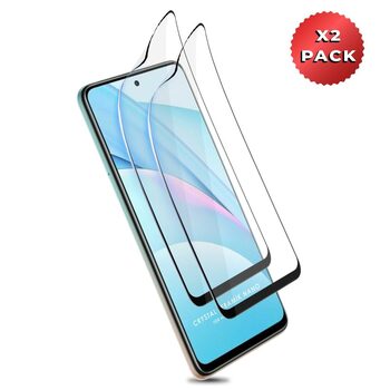 Microsonic Xiaomi Mi 10T Lite Crystal Seramik Nano Ekran Koruyucu Siyah (2 Adet)