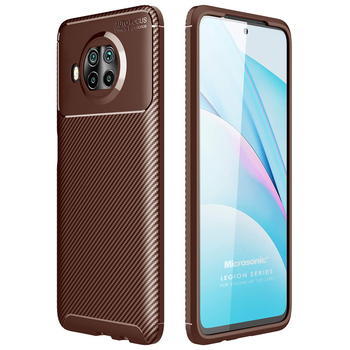 Microsonic Xiaomi Mi 10T Lite Kılıf Legion Series Kahverengi Microsonic Xiaomi Mi 10T Lite Kılıf Legion Series Kahverengi