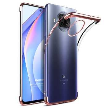Microsonic Xiaomi Mi 10T Lite Kılıf Skyfall Transparent Clear Rose Gold Microsonic Xiaomi Mi 10T Lite Kılıf Skyfall Transparent Clear Rose Gold