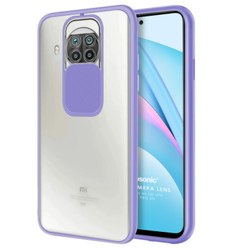Microsonic Xiaomi Mi 10T Lite Kılıf Slide Camera Lens Protection Lila Microsonic Xiaomi Mi 10T Lite Kılıf Slide Camera Lens Protection Lila