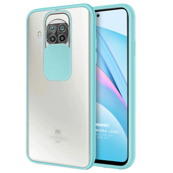 Microsonic Xiaomi Mi 10T Lite Kılıf Slide Camera Lens Protection Turkuaz Microsonic Xiaomi Mi 10T Lite Kılıf Slide Camera Lens Protection Turkuaz