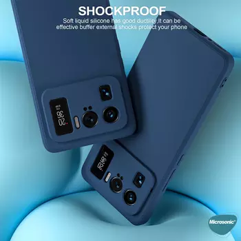 Microsonic Xiaomi Mi 11 Ultra Kılıf Groovy Soft Koyu Yeşil