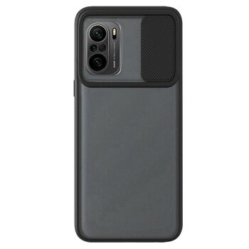 Microsonic Xiaomi Mi 11i Kılıf Slide Camera Lens Protection Siyah