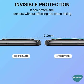 Microsonic Xiaomi Mi 11T Kamera Lens Koruma Camı V2 Siyah