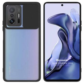 Microsonic Xiaomi Mi 11T Kılıf Slide Camera Lens Protection Siyah Microsonic Xiaomi Mi 11T Kılıf Slide Camera Lens Protection Siyah
