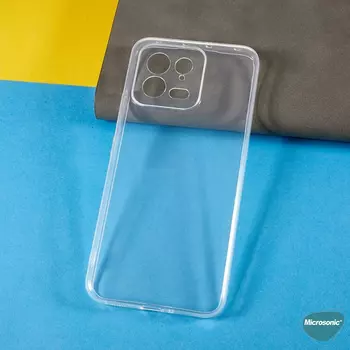 Microsonic Xiaomi Mi 13 Kılıf Transparent Soft Şeffaf