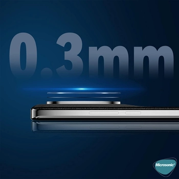 Microsonic Xiaomi Mi 13 Ultra Kamera Lens Koruma Camı V2 Siyah