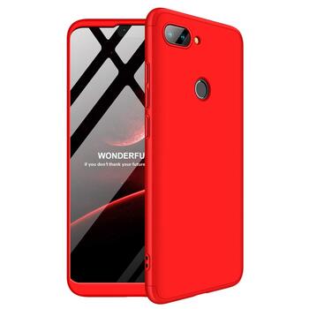 Microsonic Xiaomi Mi 8 Lite Kılıf Double Dip 360 Protective AYS Kırmızı Microsonic Xiaomi Mi 8 Lite Kılıf Double Dip 360 Protective AYS Kırmızı