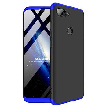 Microsonic Xiaomi Mi 8 Lite Kılıf Double Dip 360 Protective AYS Siyah - Mavi Microsonic Xiaomi Mi 8 Lite Kılıf Double Dip 360 Protective AYS Siyah - Mavi