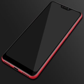 Microsonic Xiaomi Mi 8 Lite Kavisli Temperli Cam Ekran Koruyucu Film Siyah