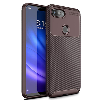 Microsonic Xiaomi Mi 8 Lite Kılıf Legion Series Kahverengi