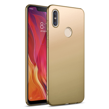 Microsonic Xiaomi Mi 8 Kılıf Premium Slim Gold Microsonic Xiaomi Mi 8 Kılıf Premium Slim Gold