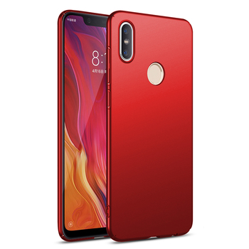 Microsonic Xiaomi Mi 8 Kılıf Premium Slim Kırmızı Microsonic Xiaomi Mi 8 Kılıf Premium Slim Kırmızı