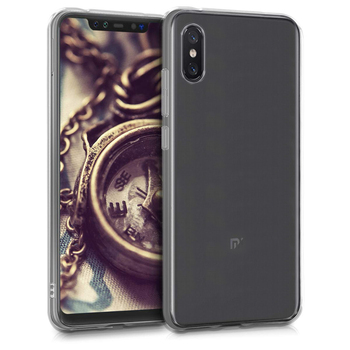Microsonic Xiaomi Mi 8 Pro Kılıf Transparent Soft Beyaz Microsonic Xiaomi Mi 8 Pro Kılıf Transparent Soft Beyaz