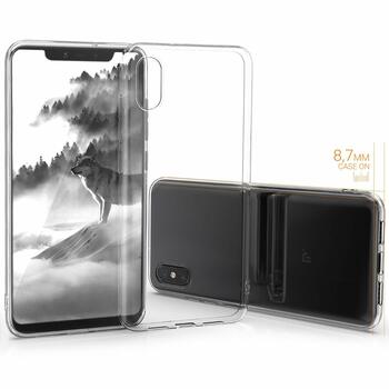 Microsonic Xiaomi Mi 8 Pro Kılıf Transparent Soft Beyaz