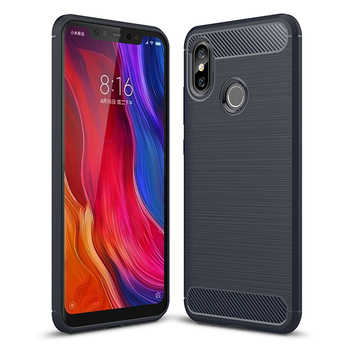 Microsonic Xiaomi Mi 8 Kılıf Room Silikon Lacivert Microsonic Xiaomi Mi 8 Kılıf Room Silikon Lacivert