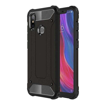 Microsonic Xiaomi Mi 8 Kılıf Rugged Armor Siyah Microsonic Xiaomi Mi 8 Kılıf Rugged Armor Siyah