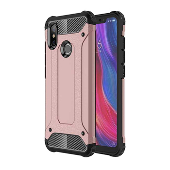 Microsonic Xiaomi Mi 8 SE Kılıf Rugged Armor Rose Gold