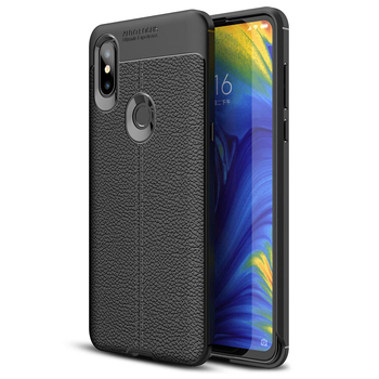 Microsonic Xiaomi Mi Mix 3 Kılıf Deri Dokulu Silikon Siyah Microsonic Xiaomi Mi Mix 3 Kılıf Deri Dokulu Silikon Siyah