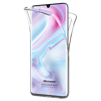 Microsonic Xiaomi Mi Note 10 Kılıf Komple Gövde Koruyucu Silikon Şeffaf Microsonic Xiaomi Mi Note 10 Kılıf Komple Gövde Koruyucu Silikon Şeffaf