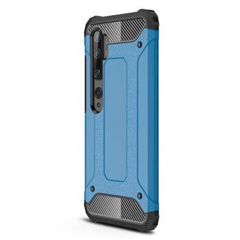 Microsonic Xiaomi Mi Note 10 Pro Kılıf Rugged Armor Mavi