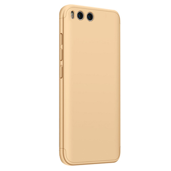 Microsonic Xiaomi Mi Note 3 Kılıf Double Dip 360 Protective AYS Gold