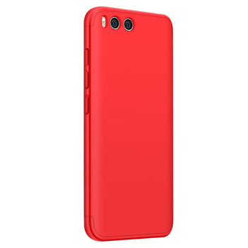 Microsonic Xiaomi Mi6 Kılıf Double Dip 360 Protective AYS Kırmızı