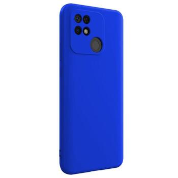 Microsonic Xiaomi Poco C40 Kılıf Matte Silicone Mavi