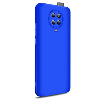 Microsonic Xiaomi Poco F2 Pro Kılıf Double Dip 360 Protective AYS Mavi