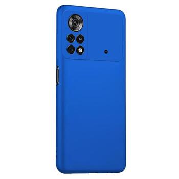 Microsonic Xiaomi Poco M4 Pro 4G Kılıf Matte Silicone Mavi