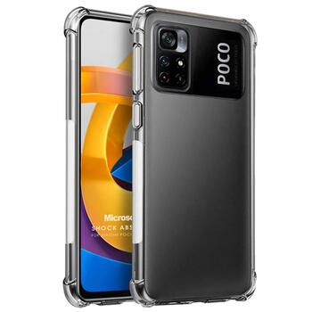 Microsonic Xiaomi Poco M4 Pro Kılıf Anti Shock Silikon Şeffaf Microsonic Xiaomi Poco M4 Pro Kılıf Anti Shock Silikon Şeffaf
