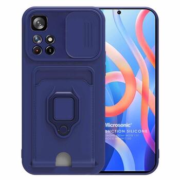 Microsonic Xiaomi Poco M4 Pro Kılıf Multifunction Silicone Lacivert Microsonic Xiaomi Poco M4 Pro Kılıf Multifunction Silicone Lacivert