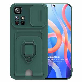 Microsonic Xiaomi Poco M4 Pro Kılıf Multifunction Silicone Yeşil Microsonic Xiaomi Poco M4 Pro Kılıf Multifunction Silicone Yeşil
