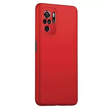 Microsonic Xiaomi Poco M5s Kılıf Matte Silicone Kırmızı