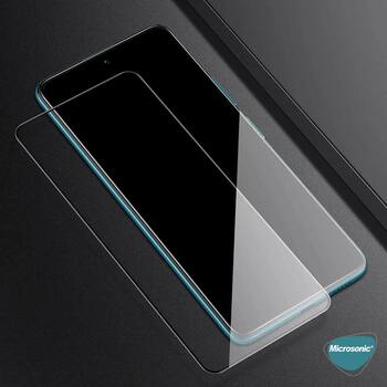 Microsonic Xiaomi Poco X3 GT Kavisli Temperli Cam Ekran Koruyucu Film Siyah