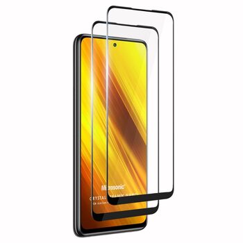Microsonic Xiaomi Poco X3 NFC Crystal Seramik Nano Ekran Koruyucu Siyah (2 Adet)