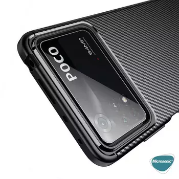 Microsonic Xiaomi Poco X4 Pro 5G Kılıf Legion Series Siyah