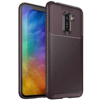 Microsonic Xiaomi Pocophone F1 Kılıf Legion Series Kahverengi Microsonic Xiaomi Pocophone F1 Kılıf Legion Series Kahverengi