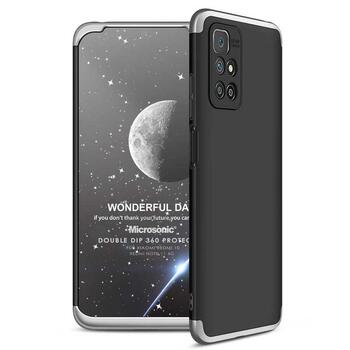 Microsonic Xiaomi Redmi 10 2022 Kılıf Double Dip 360 Protective AYS Siyah Gri Microsonic Xiaomi Redmi 10 2022 Kılıf Double Dip 360 Protective AYS Siyah Gri